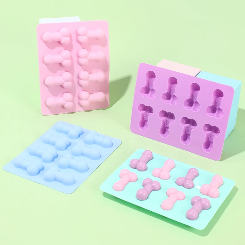 Soap Making Gloves - 3D Creative Penis Shaped Cake Mold