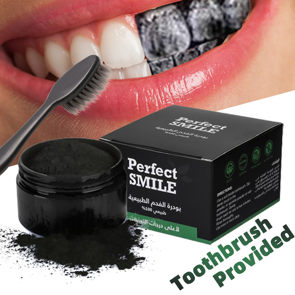 Activated Charcoal Powder - Teeth Whitening Powder Organic Activated Charcoal