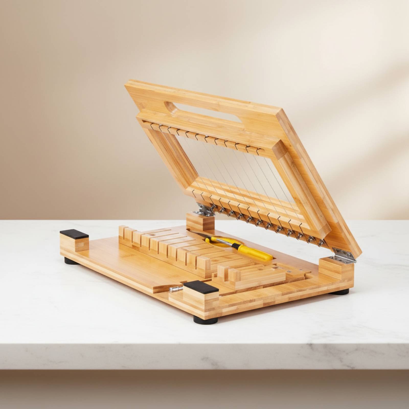 Bamboo Soap Cutter 2-in-1 Desi - Soap Making In Home reseña y precio