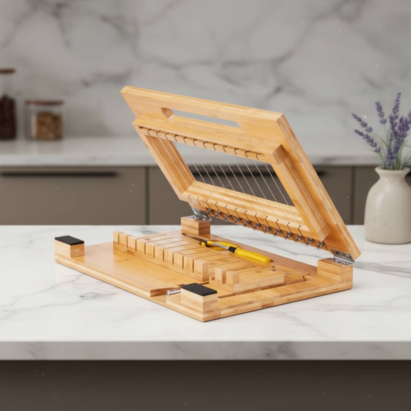 Bamboo Soap Cutter 2-in-1 Desi - Soap Making In Home reseña y precio