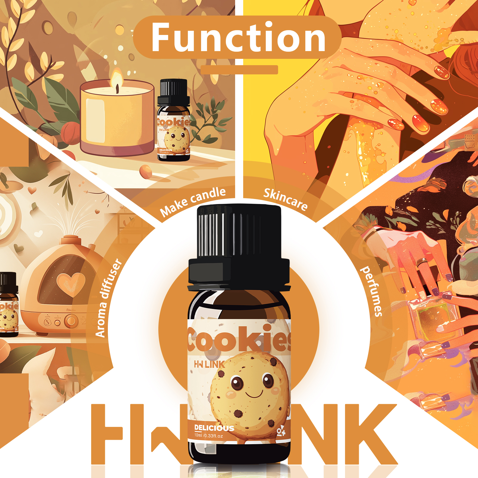 10ml Cookies Essential Oils Pe - Soap Making Ingredient reseña y precio