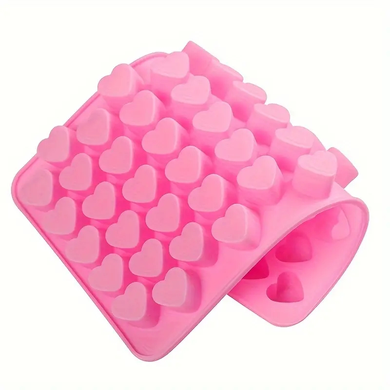 55 Mini Heart Shapes Silicone  - Soap Making Gloves reseña y precio