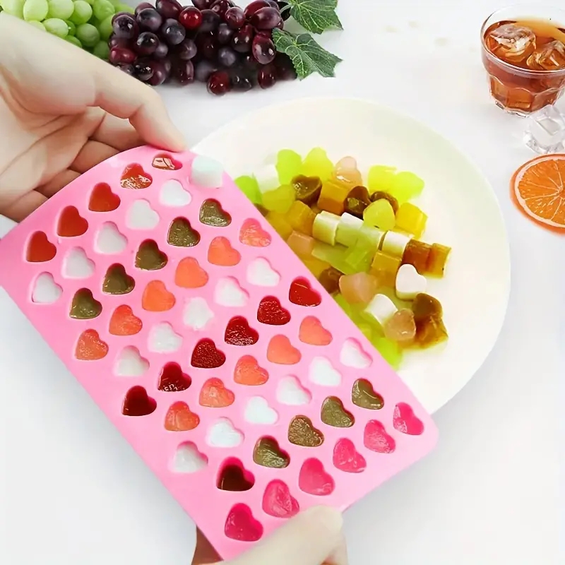 55 Mini Heart Shapes Silicone  - Soap Making Gloves reseña y precio