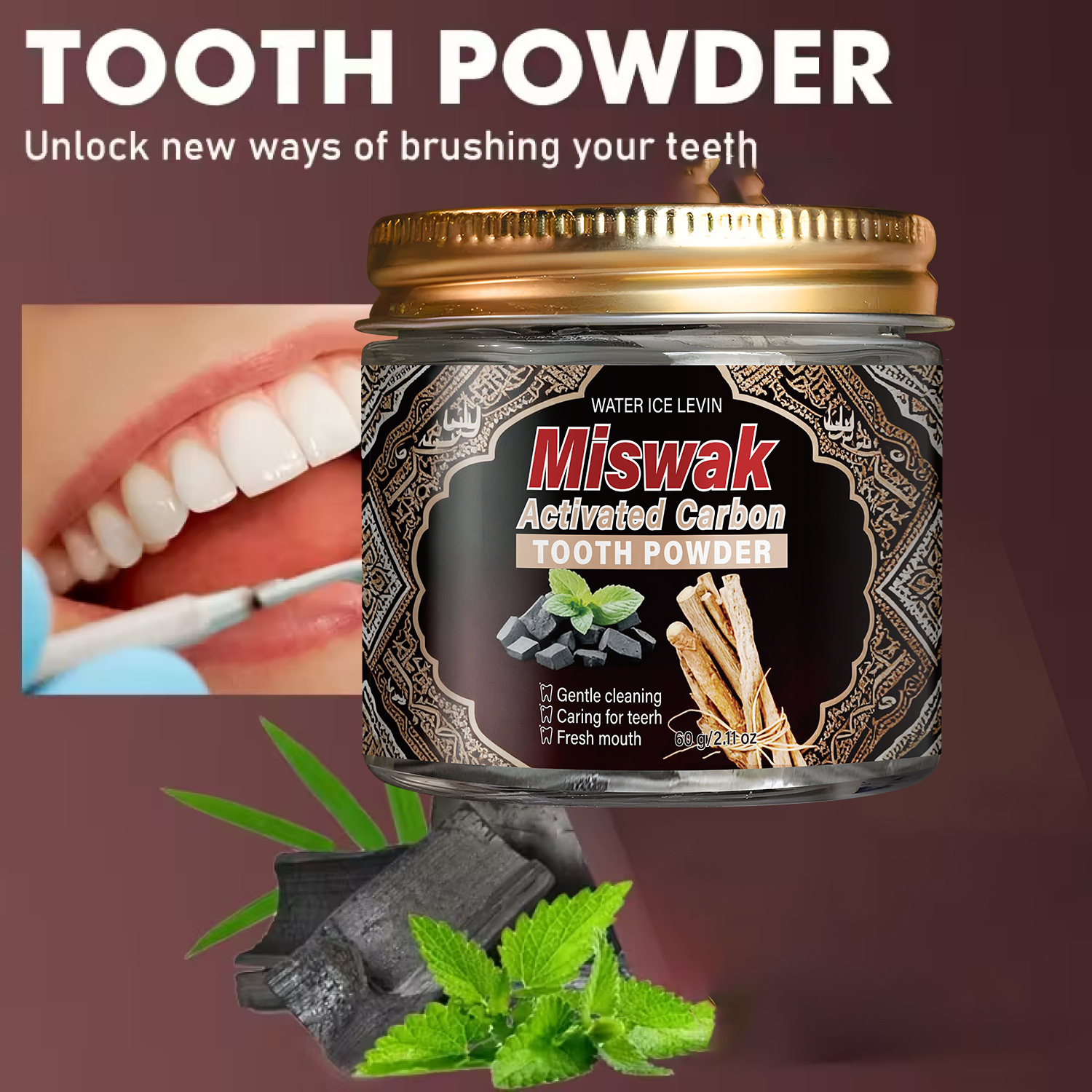 Activated Charcoal & Miswak To - Activated Charcoal Powder reseña y precio