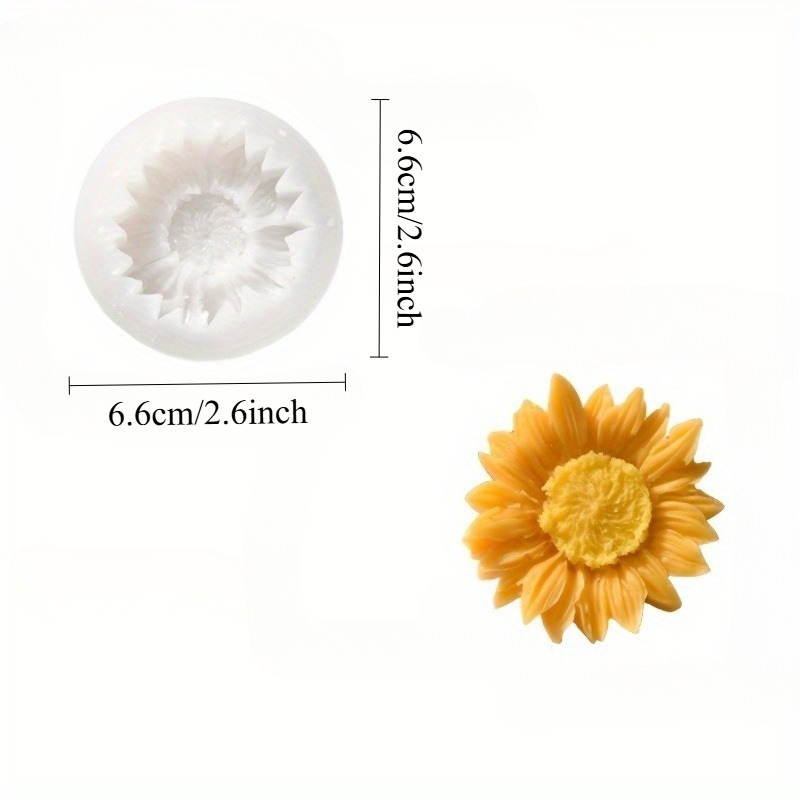 Vibrant 3D Sunflower Silicone  - Soap Making Gloves reseña y precio