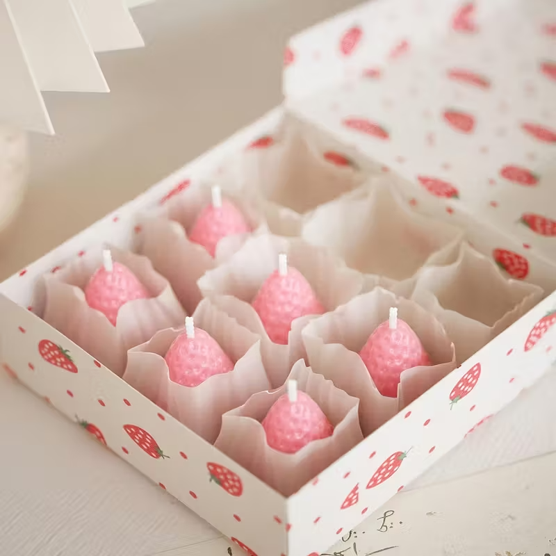 Strawberry Silicone Candle Mol - Soap Making Tray reseña y precio