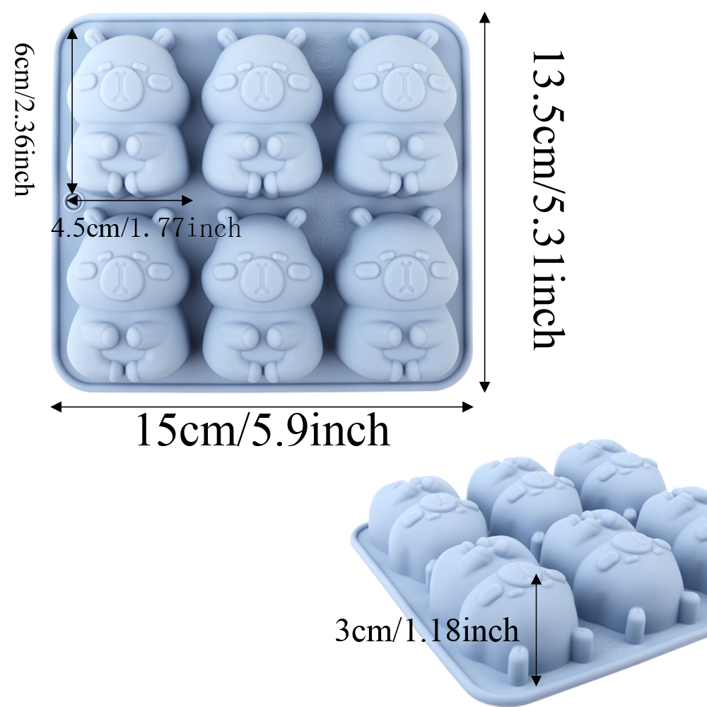 1 Silicone Cake Mold in the Sh - Soap Making Tray reseña y precio