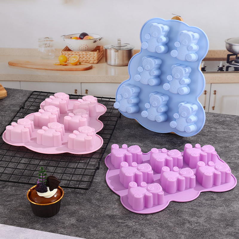 Silicone Gummy Bear Molds,Jell - Soap Making Tray reseña y precio