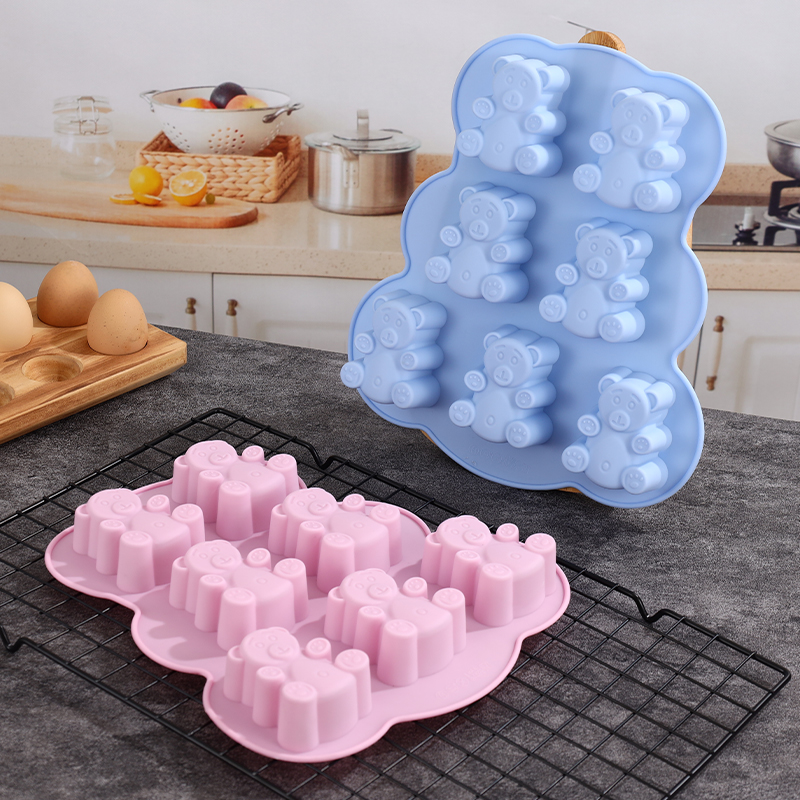 Silicone Gummy Bear Molds,Jell - Soap Making Tray reseña y precio