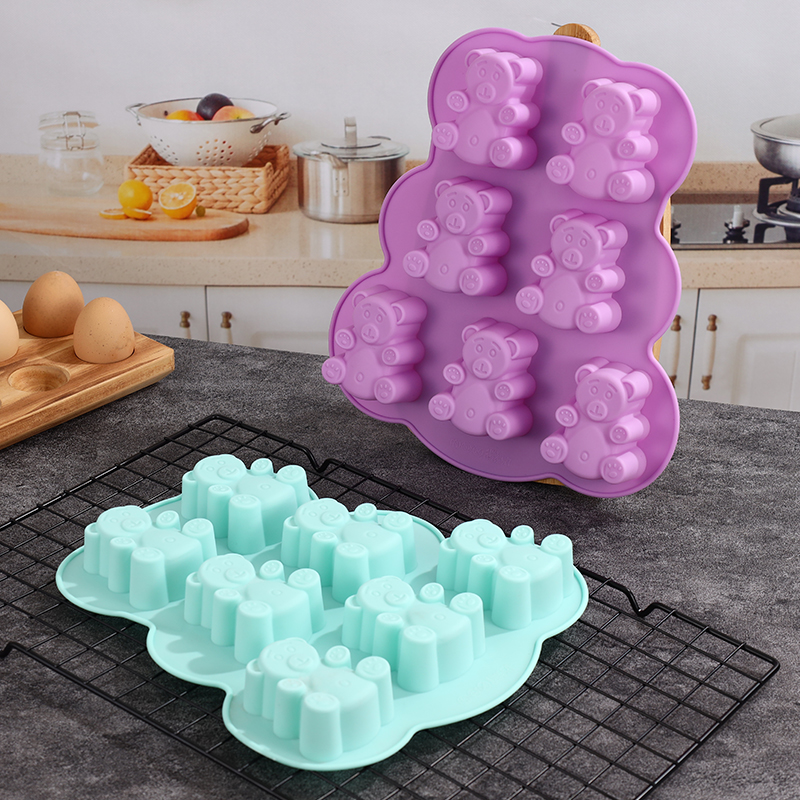 Silicone Gummy Bear Molds,Jell - Soap Making Tray reseña y precio