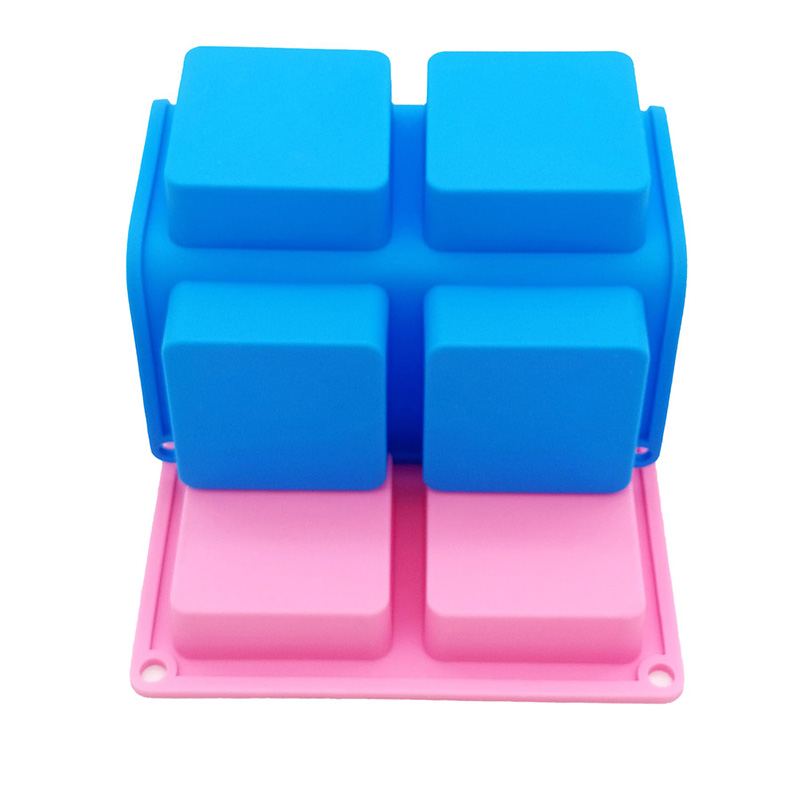 Square Soap Molds 6-Cavity Non - Soap Making Gloves reseña y precio