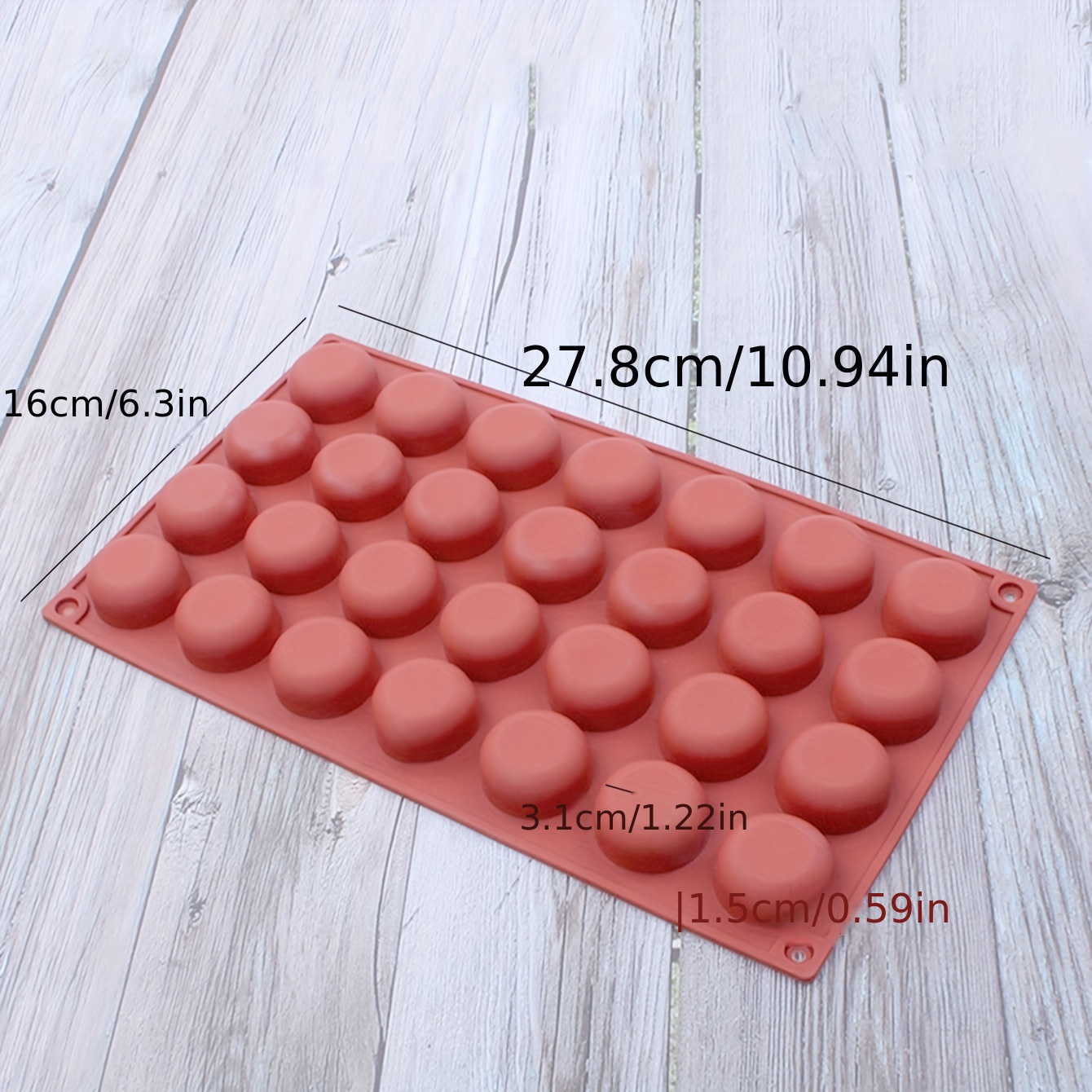 Silicone Cylinder Mold for Fre - Soap Making Tray reseña y precio