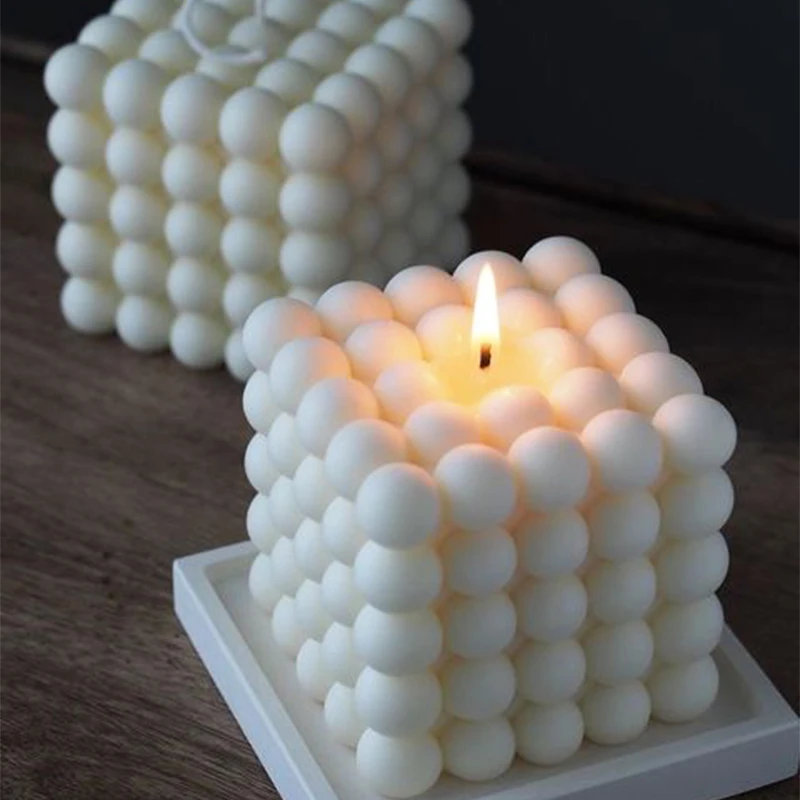 Large Bubble Cube Candles Sili - Soap Making In Home reseña y precio