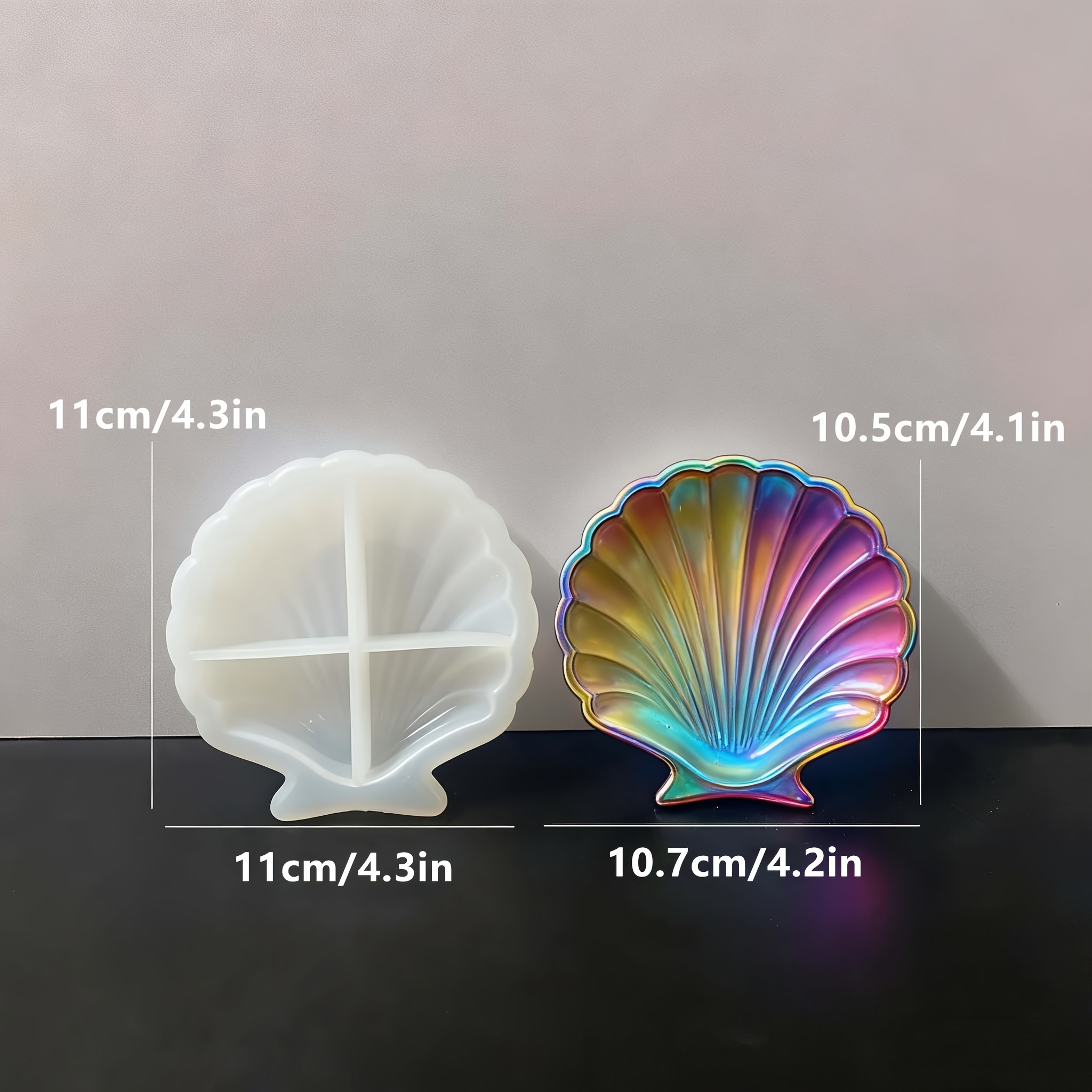 1 piece of silicone shell resi - Soap Making Gloves reseña y precio