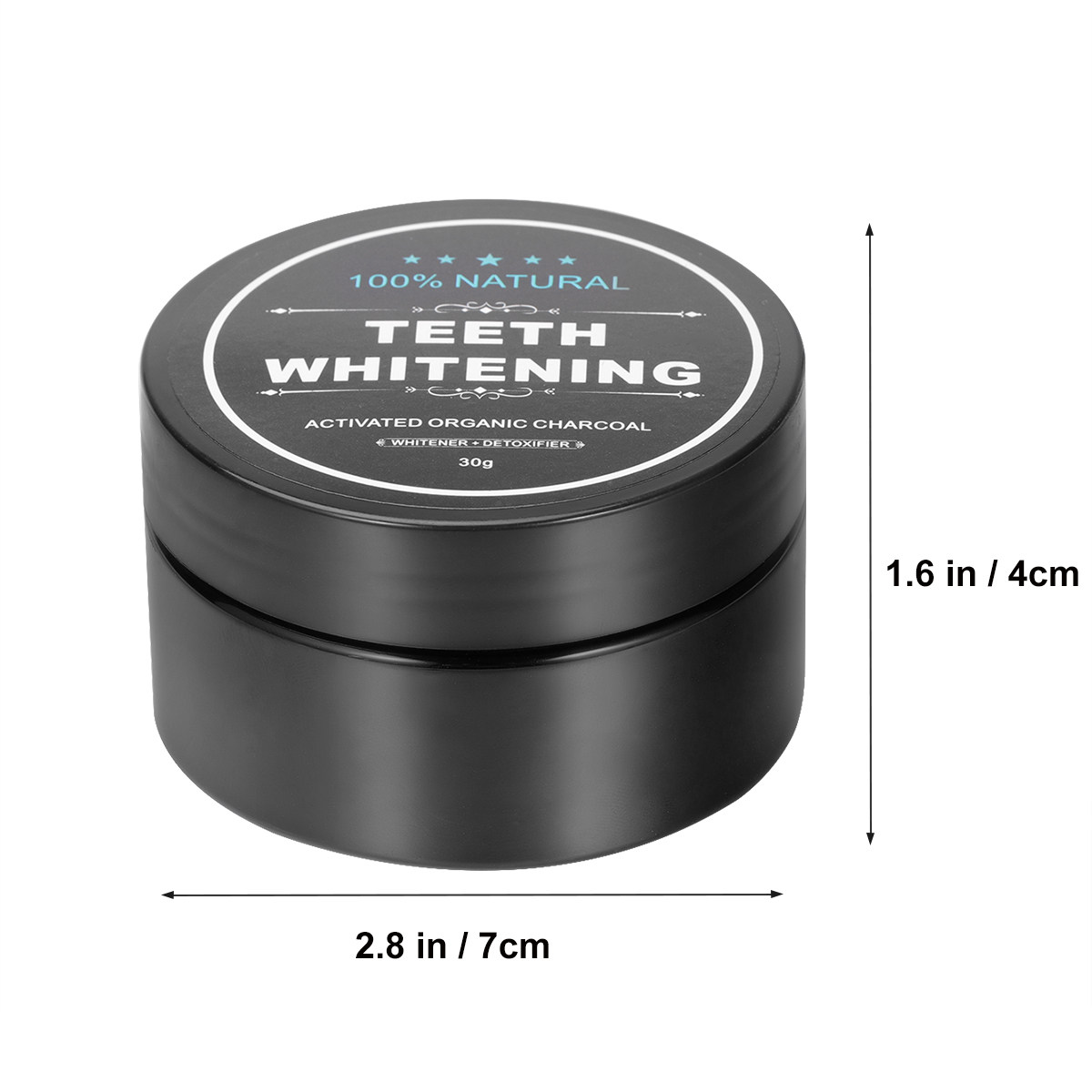 Teeth Whitening Charcoal Powde - Activated Charcoal Powder reseña y precio