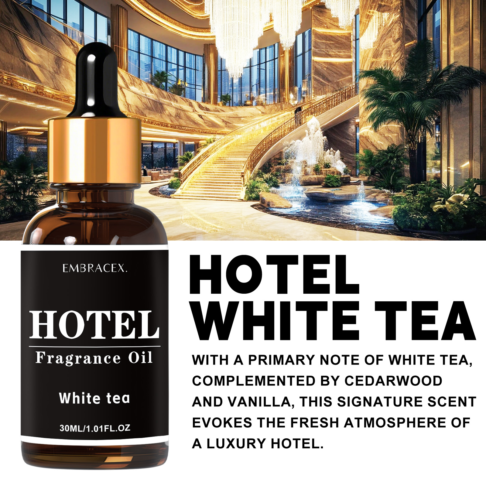 30ml Hotel White Tea Essential - Soap Making Ingredient reseña y precio