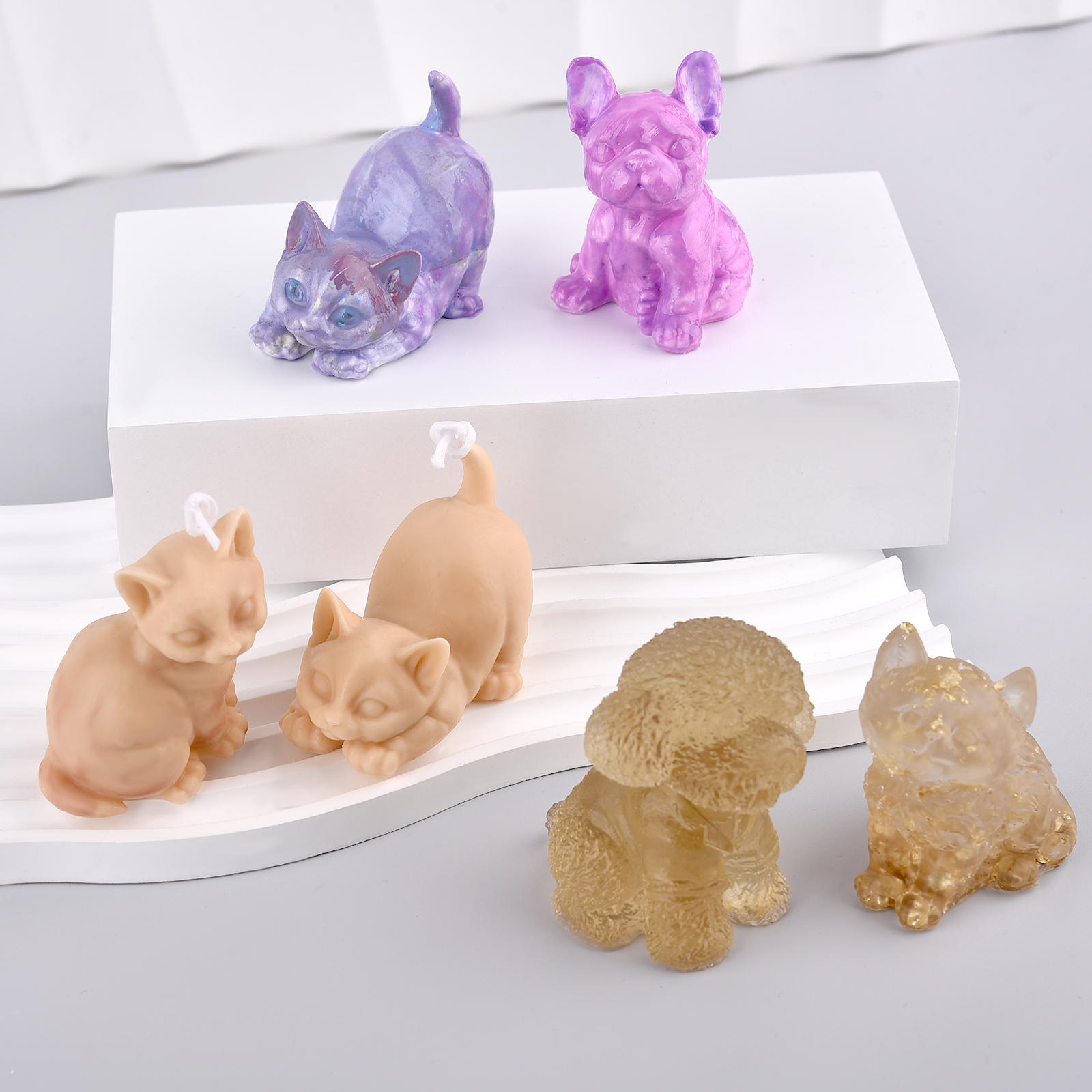 3D Dogs Cats Silicone Mold For - Soap Making In Home reseña y precio
