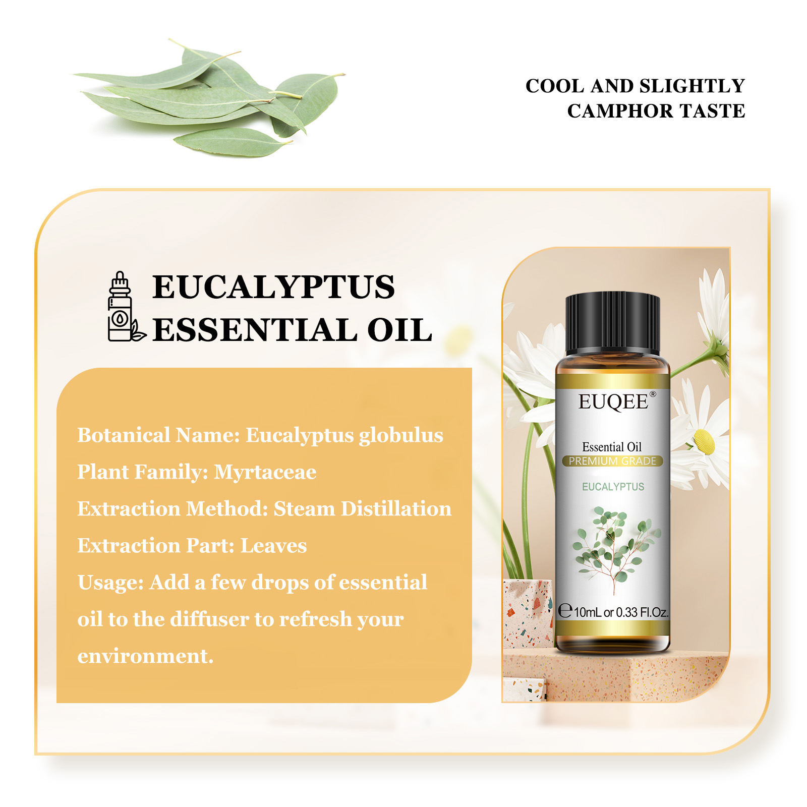 EUQEE 10ML Natural Essential O - Soap Making Ingredient reseña y precio