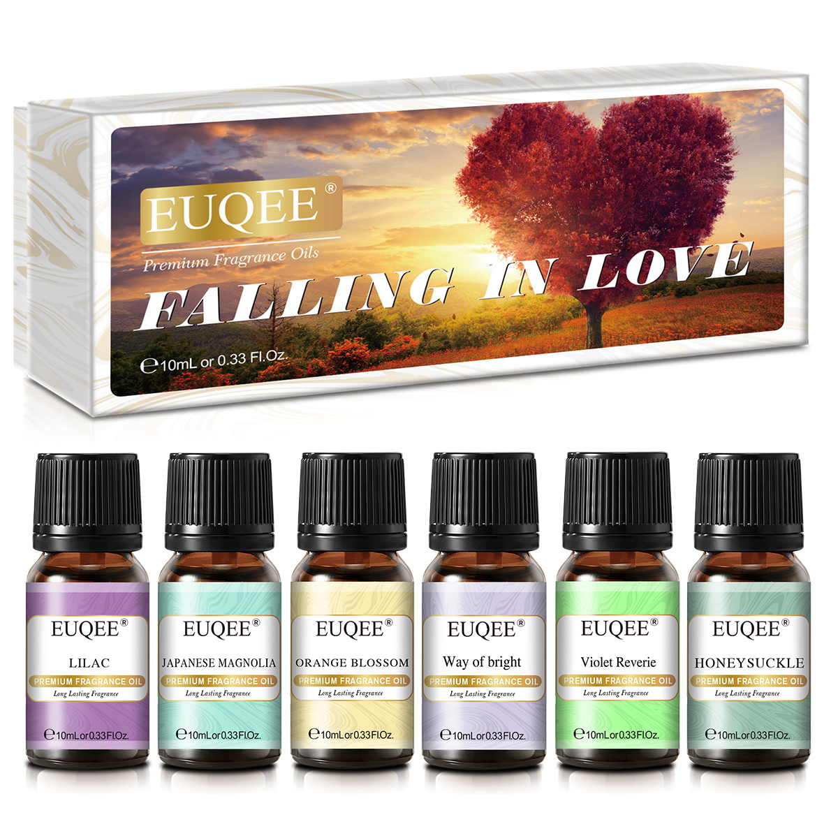 EUQEE 6pcs Fragrance Oils Set  - Soap Making Ingredient reseña y precio