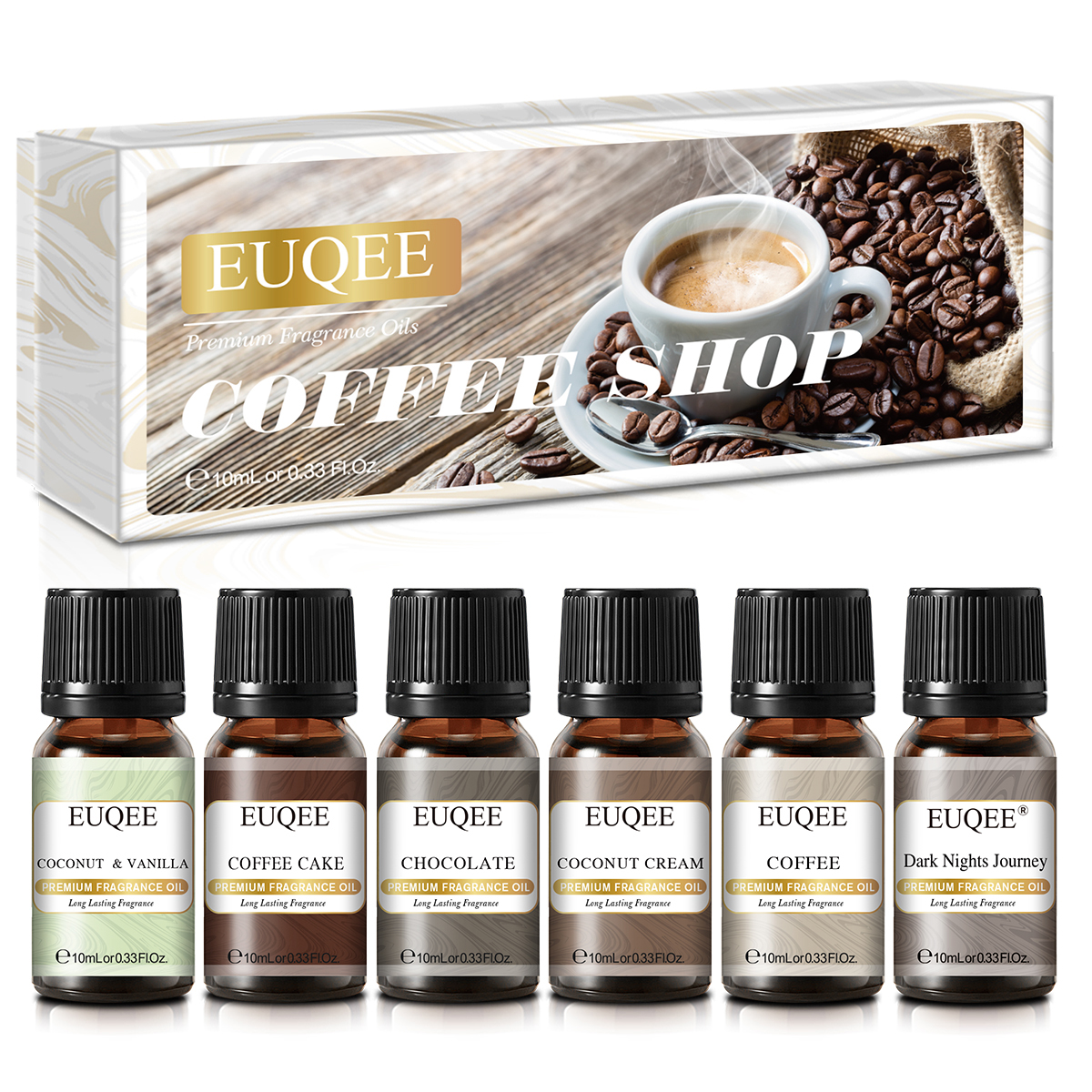 EUQEE 6pcs Fragrance Oils Set  - Soap Making Ingredient reseña y precio