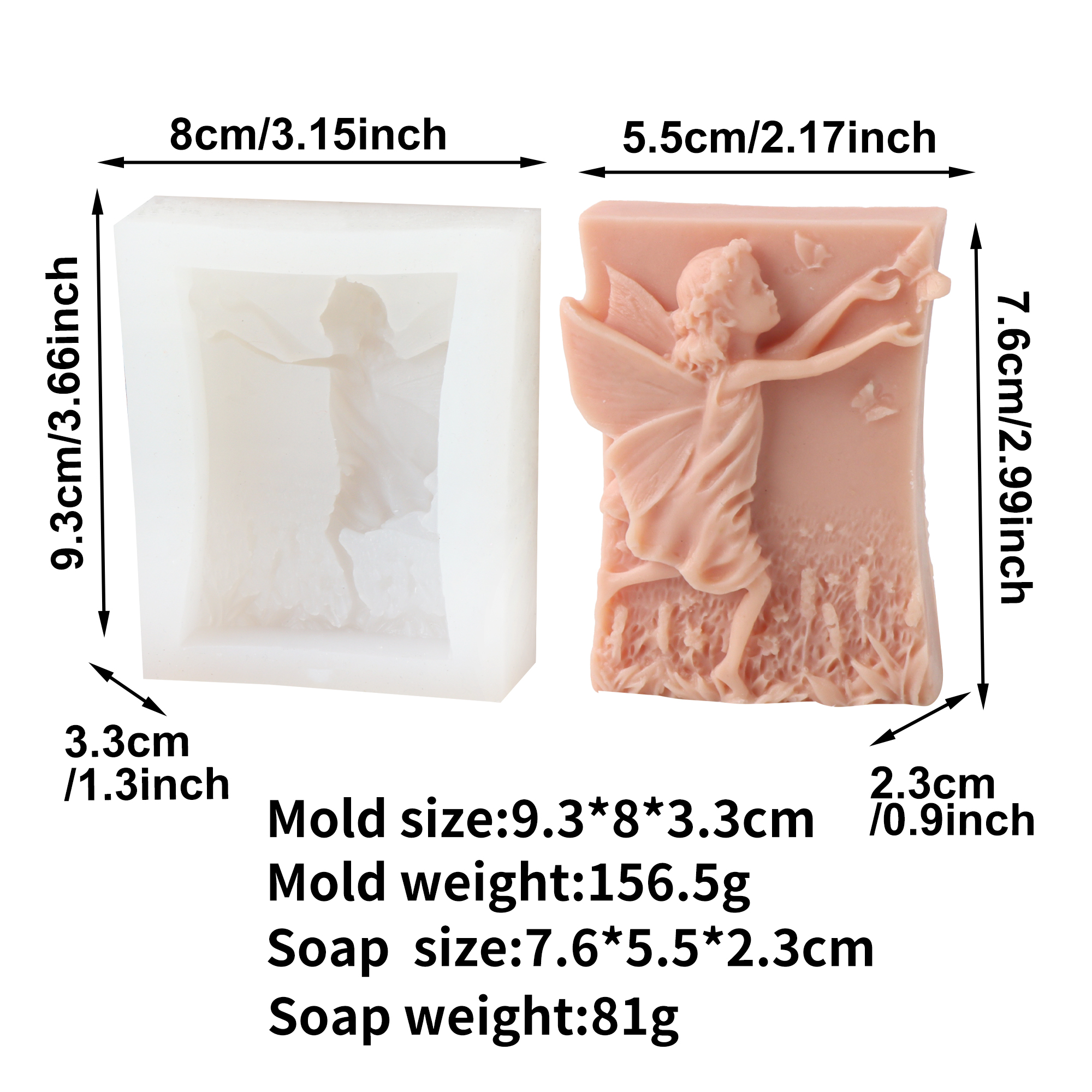Flower Fairy Silicone Soap Mol - Soap Making In Home reseña y precio