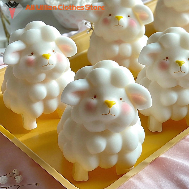 3D Sheep Shape Jelly Mold Kitc - Soap Making Gloves reseña y precio