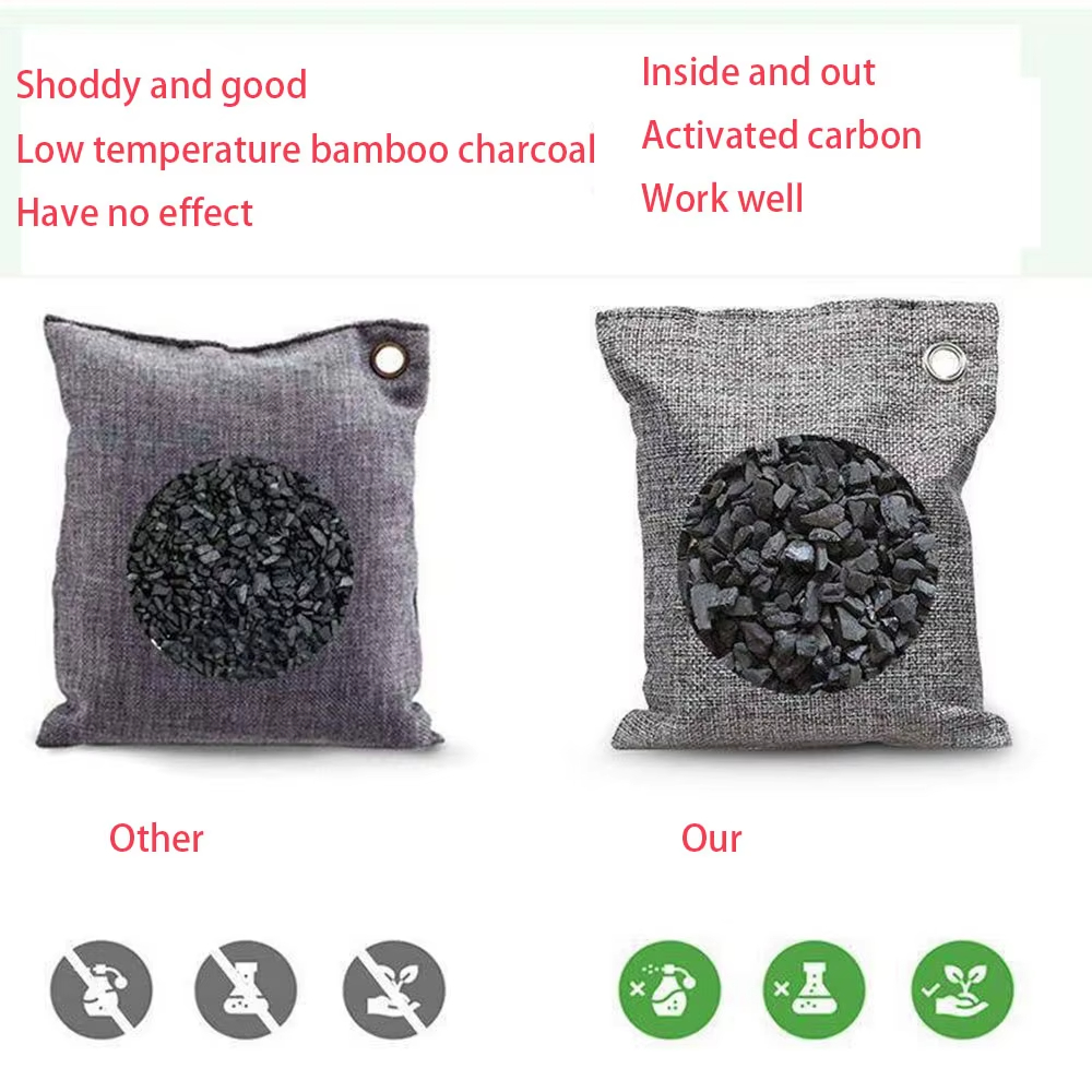 1pc Bamboo Charcoal Bags Refri - Activated Charcoal Powder reseña y precio
