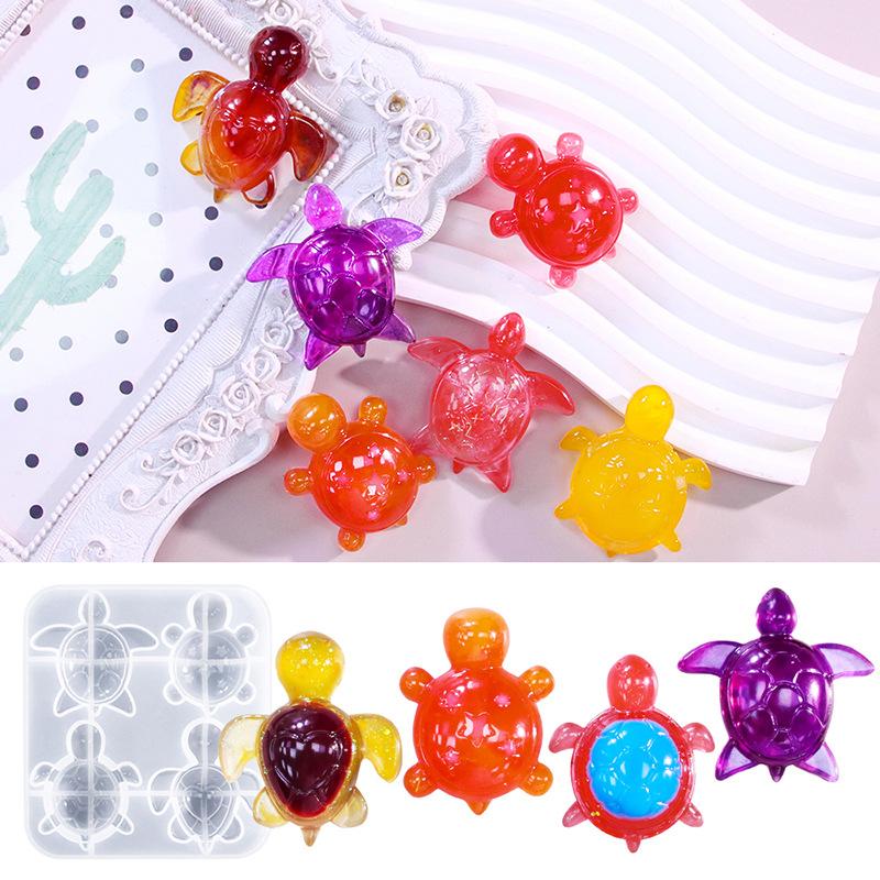 Turtle Shape Silicone Mould Se - Soap Making Gloves reseña y precio