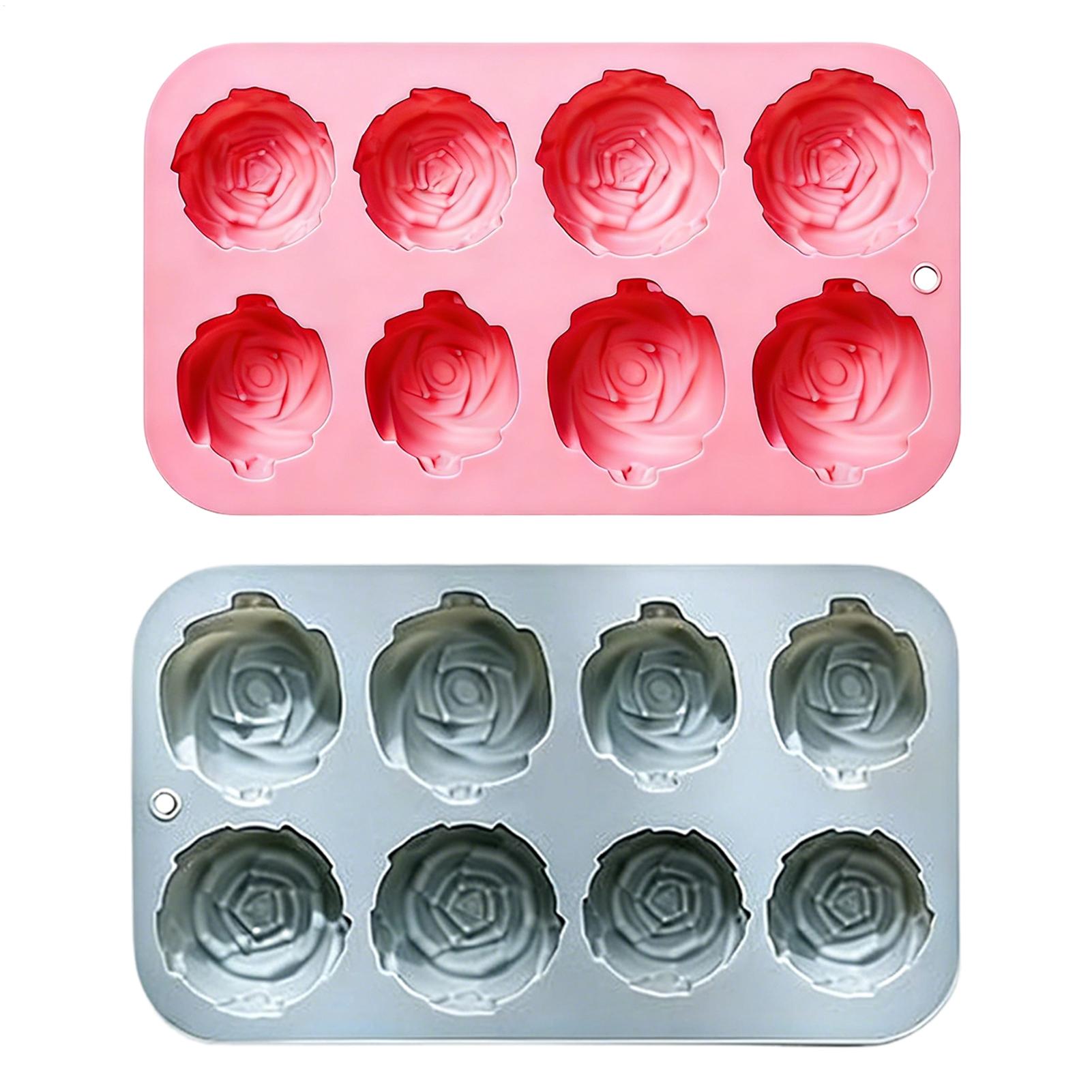 8 Holes Rose Flower Silicone M - Soap Making In Home reseña y precio