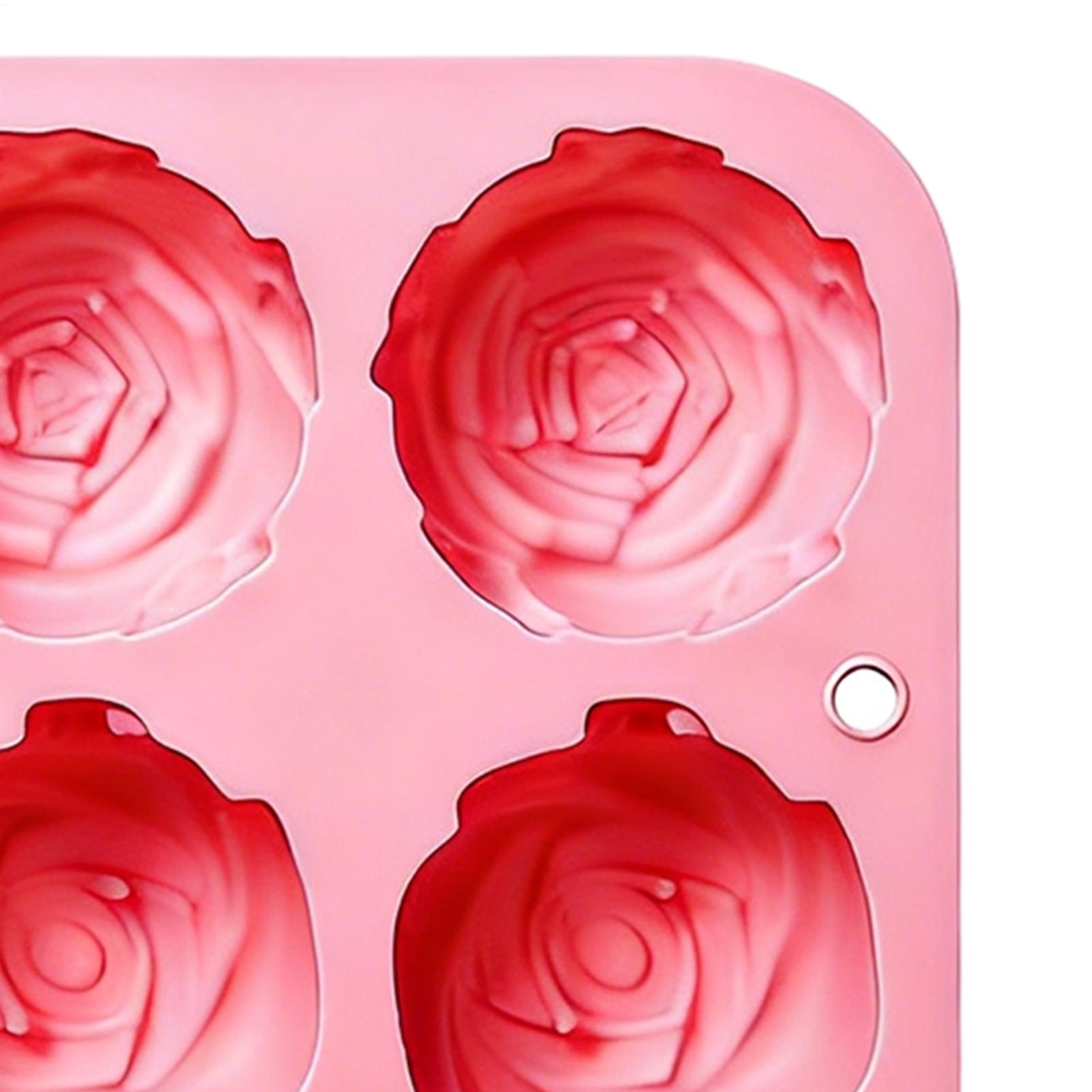 8 Holes Rose Flower Silicone M - Soap Making In Home reseña y precio