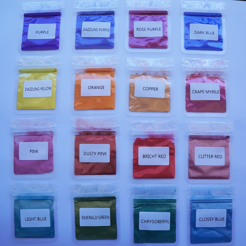 16Color Mica Powder Set，Per Pa - Soap Making Ingredient reseña y precio