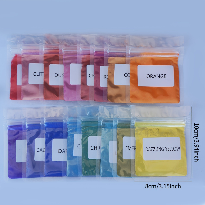 16Color Mica Powder Set，Per Pa - Soap Making Ingredient reseña y precio