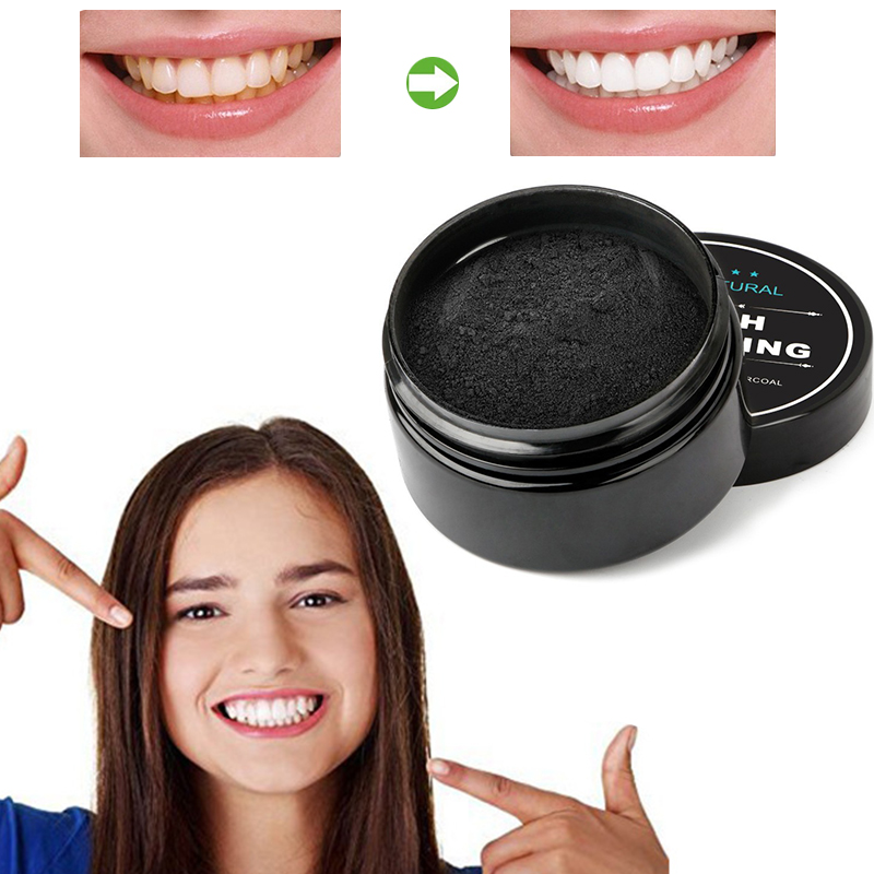 30g Teeth Whitening Powder Too - Activated Charcoal Powder reseña y precio