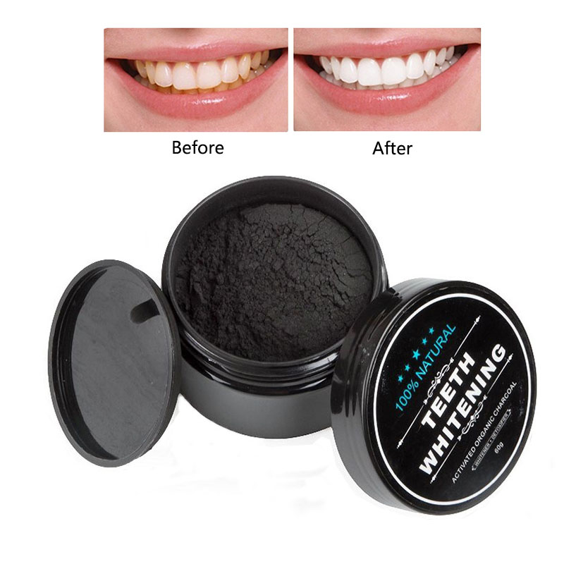 30g Teeth Whitening Powder Too - Activated Charcoal Powder reseña y precio
