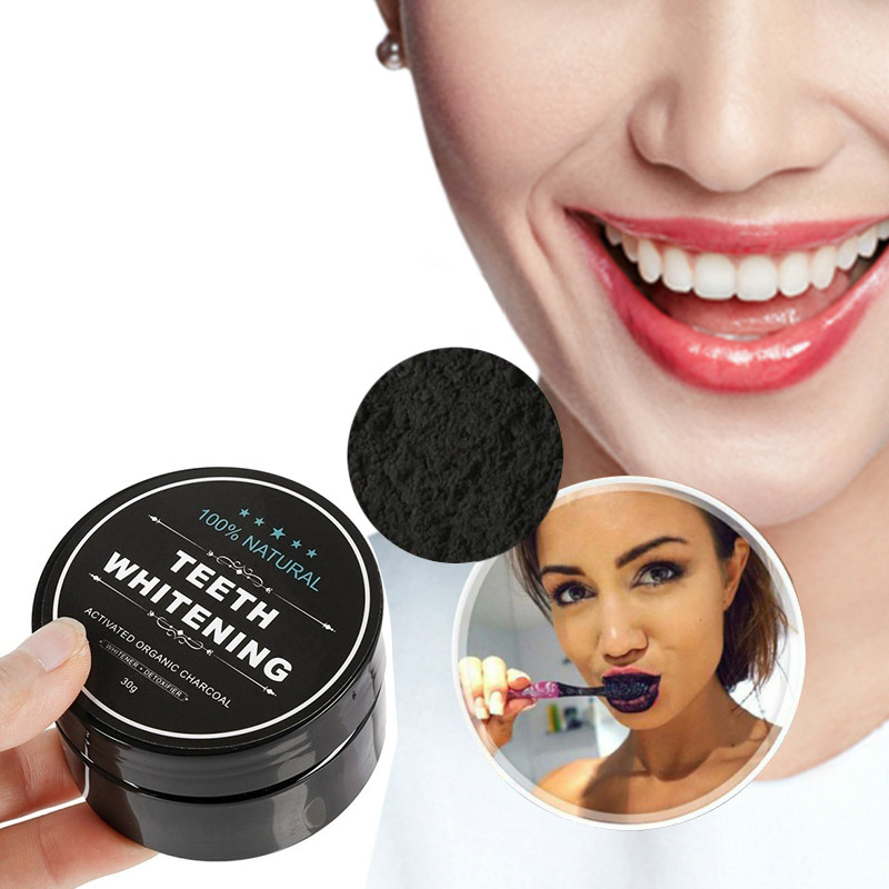 30g Teeth Whitening Powder Too - Activated Charcoal Powder reseña y precio