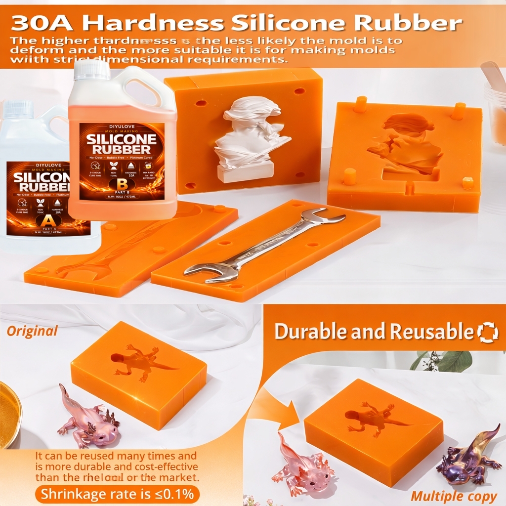 Liquid Silicone Rubber Kit,Hig - Soap Making Tray reseña y precio