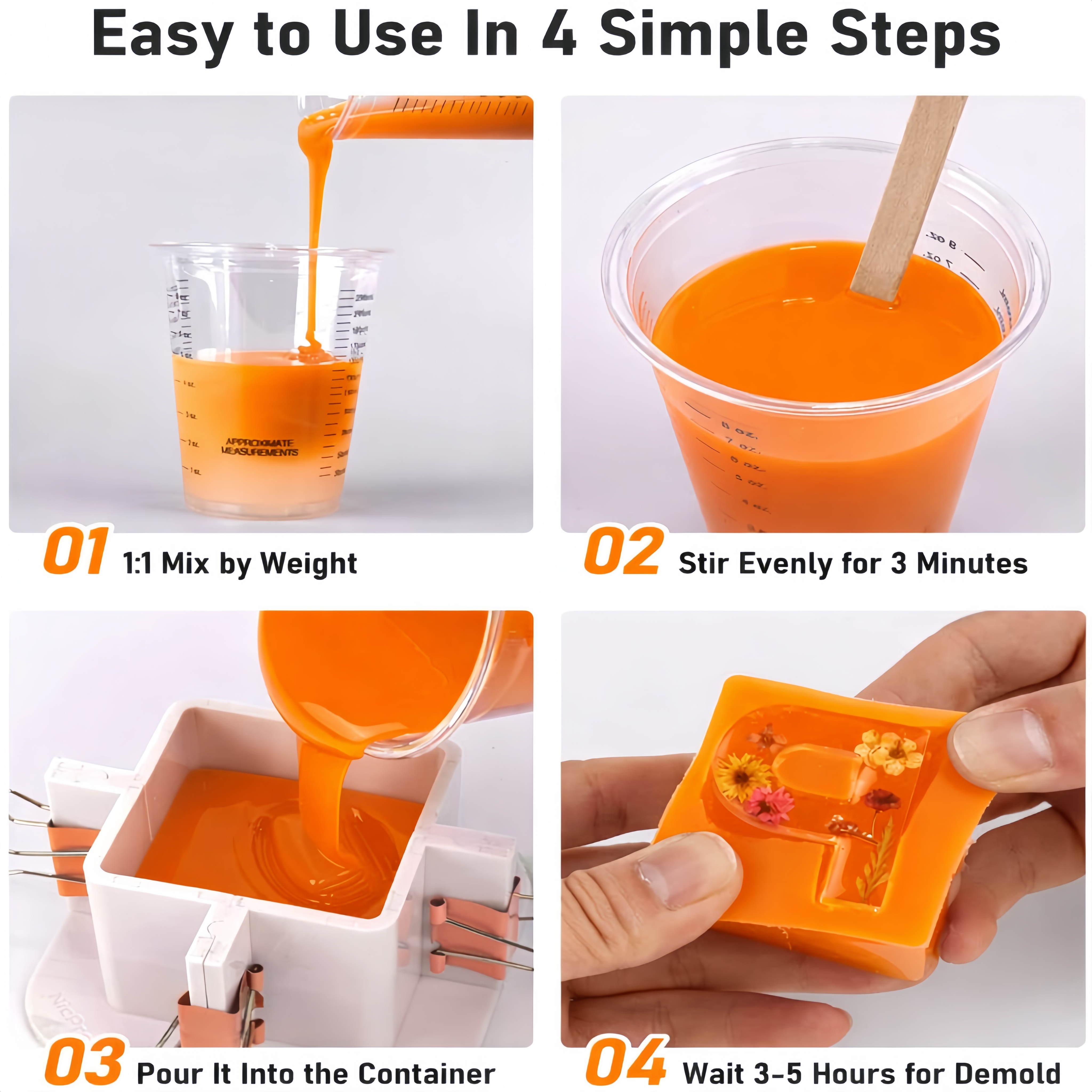 Liquid Silicone Rubber Kit,Hig - Soap Making Tray reseña y precio