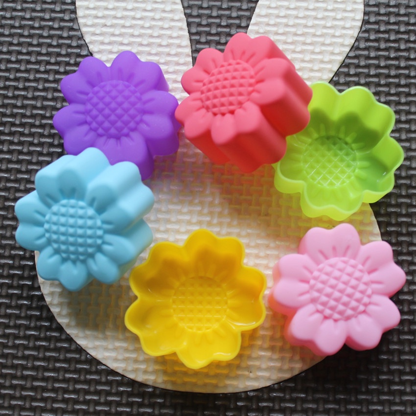 6 Pcs Set Non-Stick Flower Des - Soap Making Gloves reseña y precio