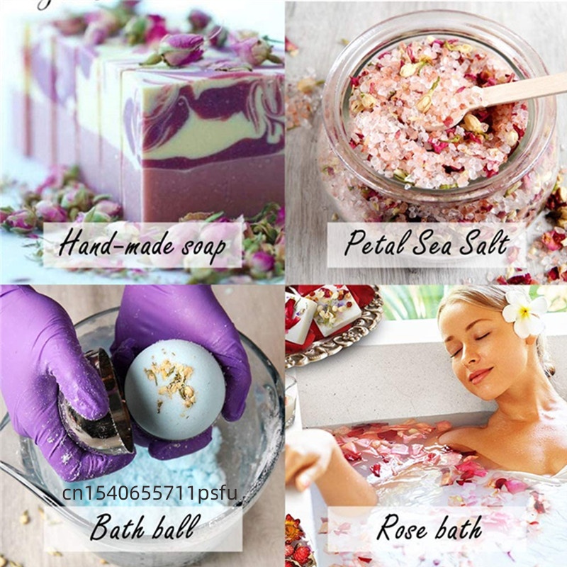 Premium Natural Pink Rose Drie - Soap Making In Home reseña y precio