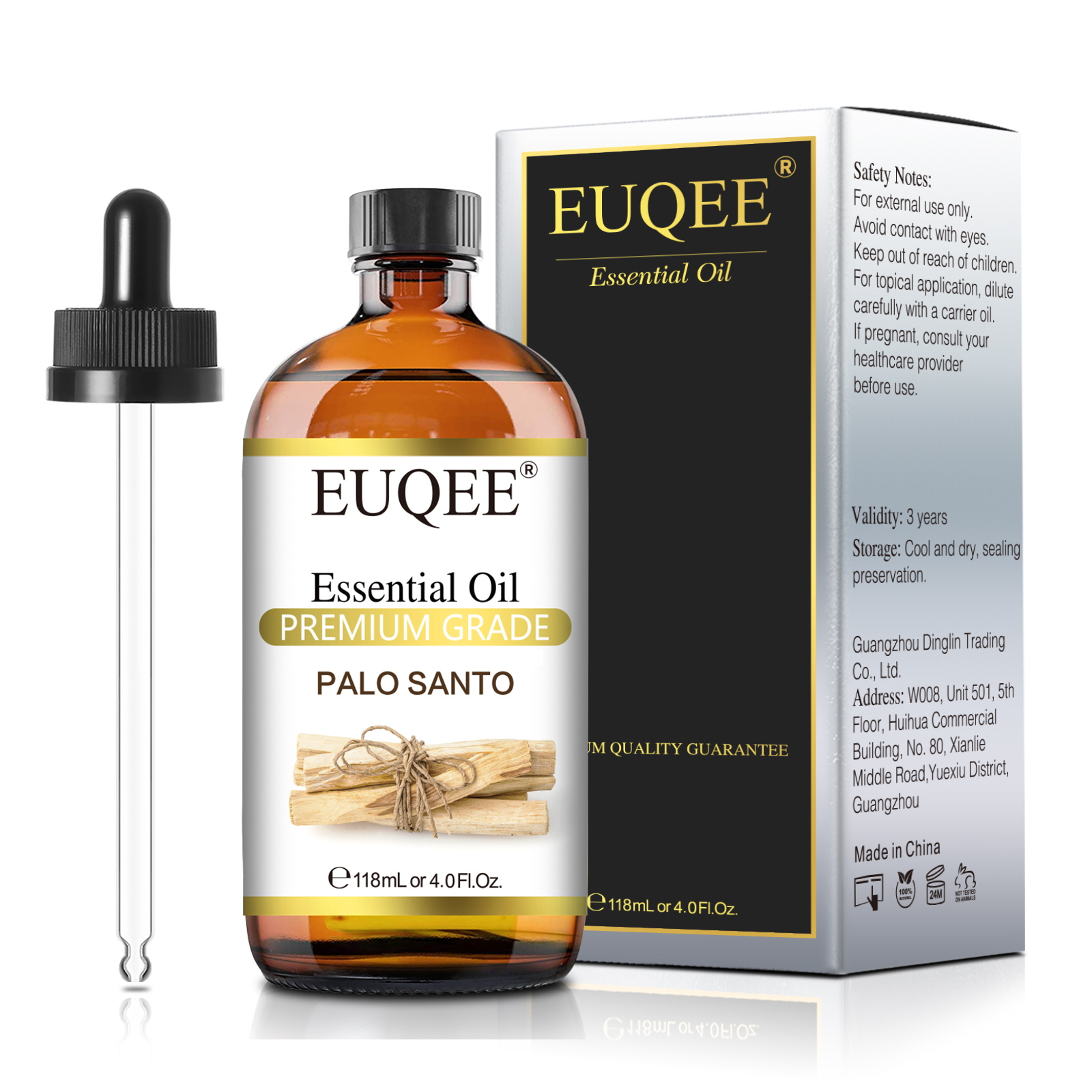 EUQEE 118ml Essential Oil Palo - Soap Making Ingredient reseña y precio