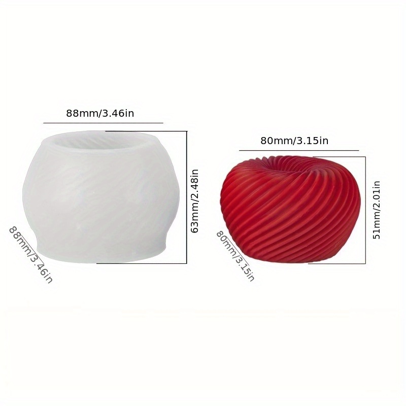 A trendy red apple silicone mo - Soap Making Tray reseña y precio
