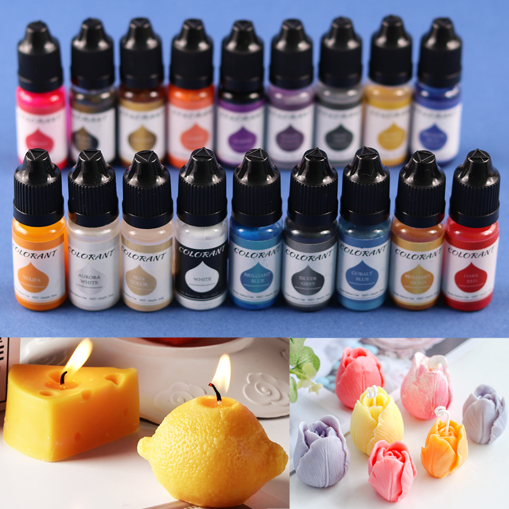 24 Color 10ml Candle Soap Pigm - Soap Making Ingredient reseña y precio