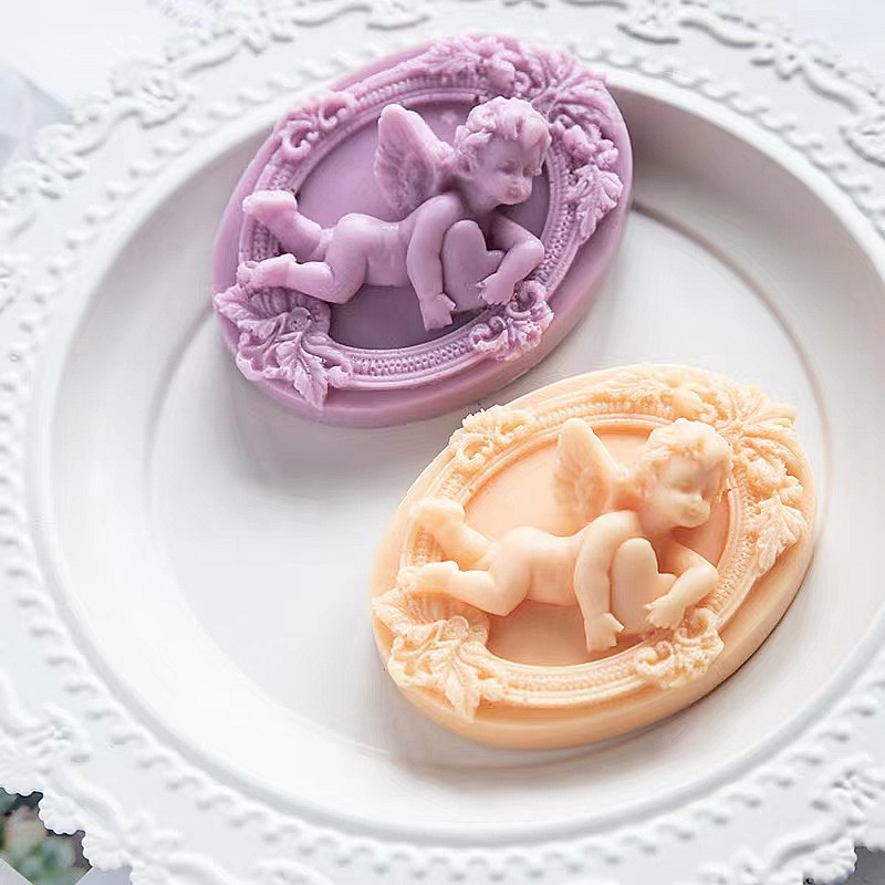3D Angel Kids Shaped Silicone  - Soap Making In Home reseña y precio