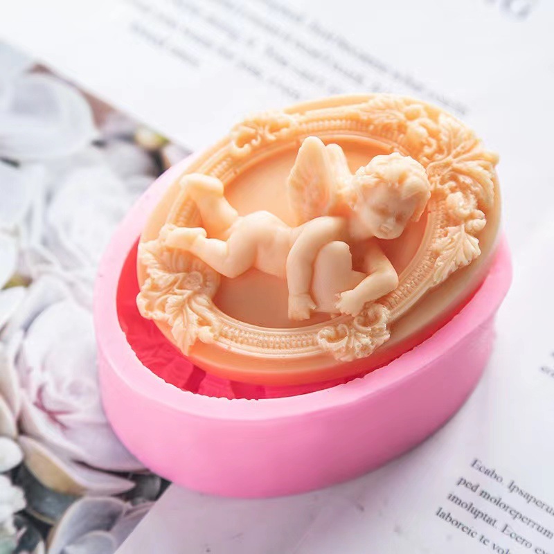 3D Angel Kids Shaped Silicone  - Soap Making In Home reseña y precio