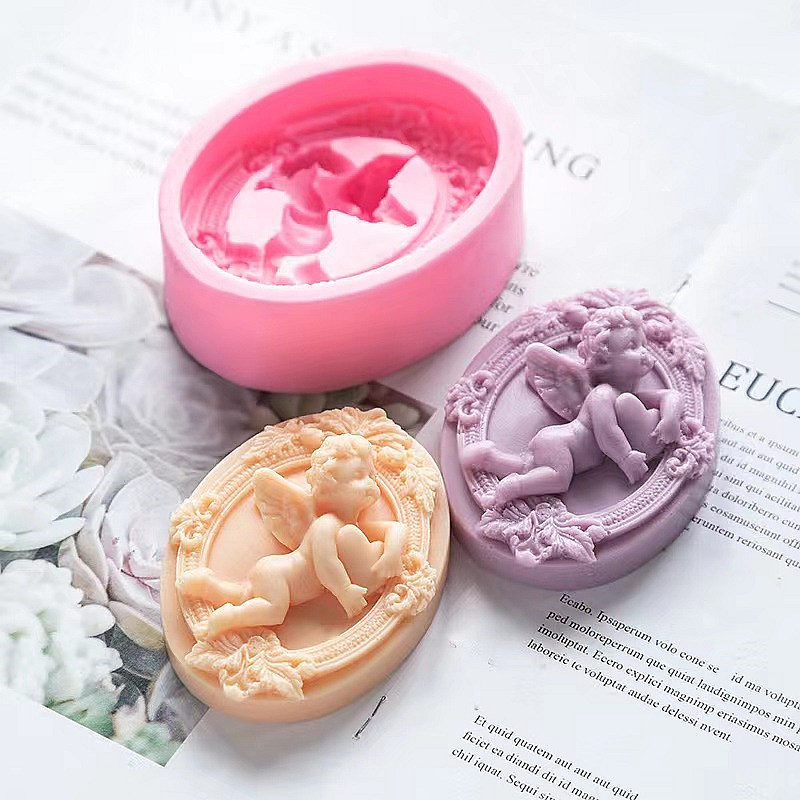 3D Angel Kids Shaped Silicone  - Soap Making In Home reseña y precio