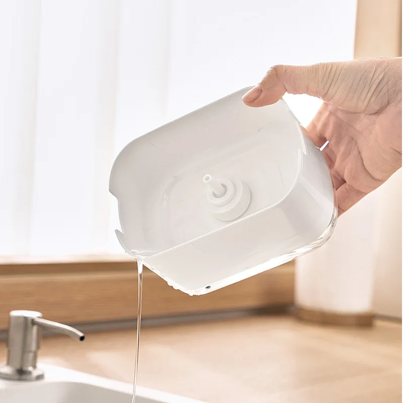 Soap Dispenser With Sponge Hol - Soap Making Tray reseña y precio