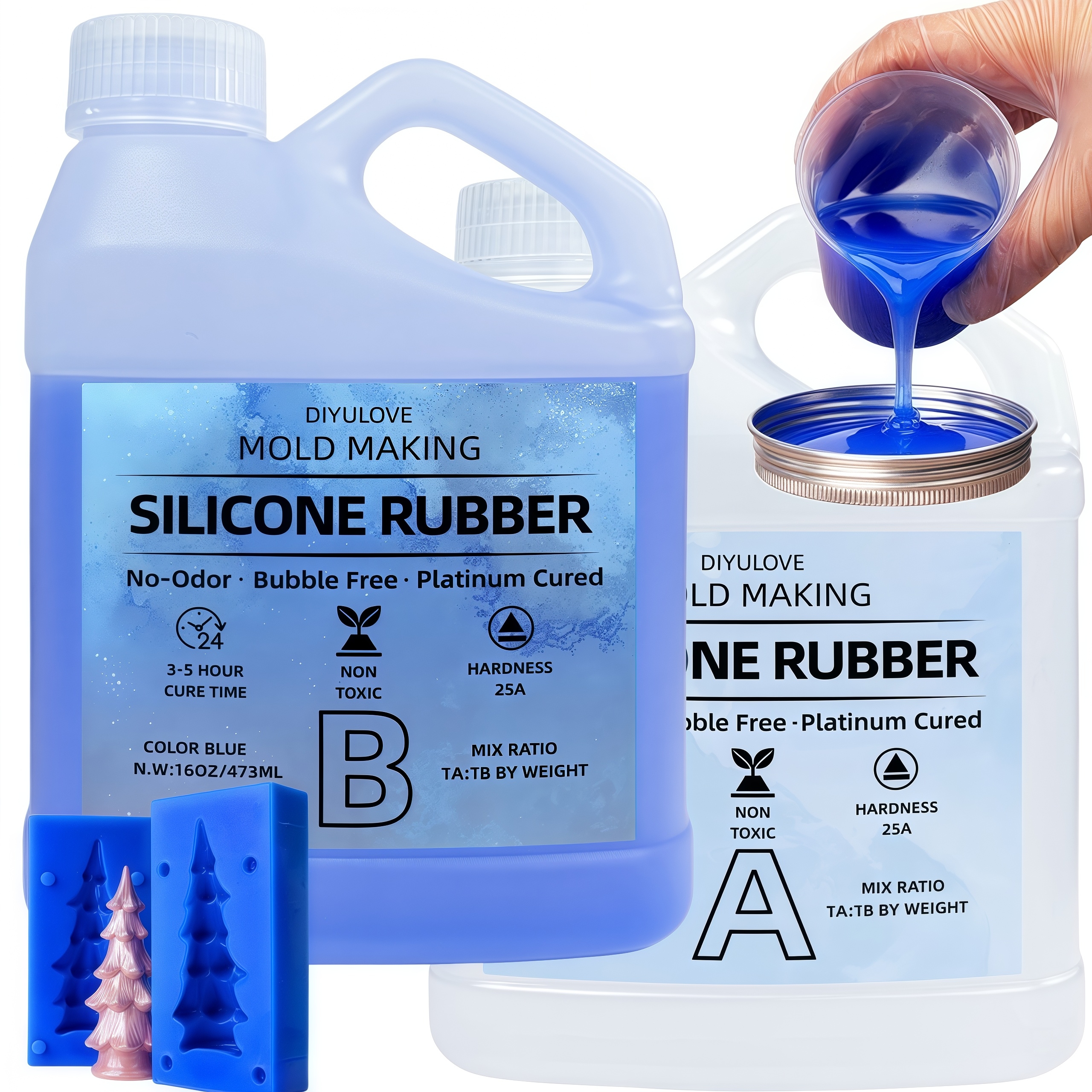 32oz High-Performance Silicone - Soap Making Tray reseña y precio