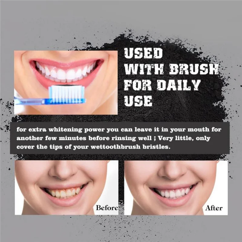 Food Grade Teeth Powder Charco - Activated Charcoal Powder reseña y precio